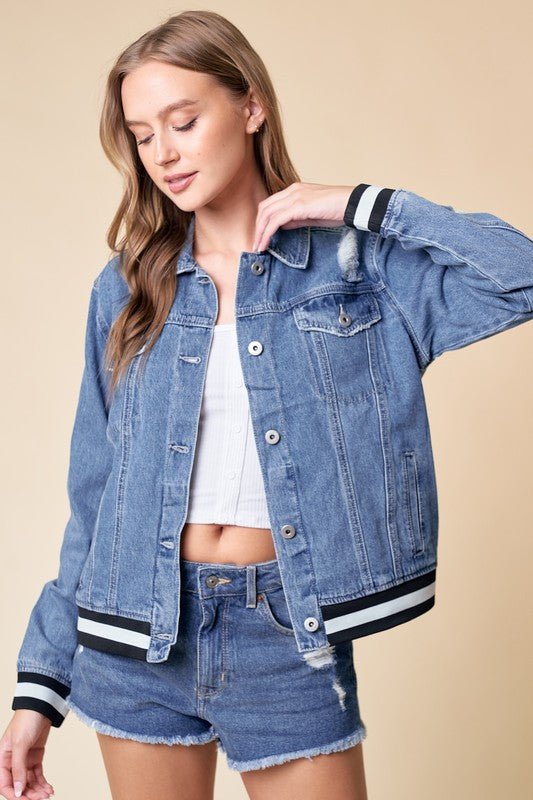 Too Cool for School Jacket  Brynn and Rae Boutique – Brynn & Rae Boutique