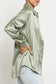 Sage N Satin Button Down Top