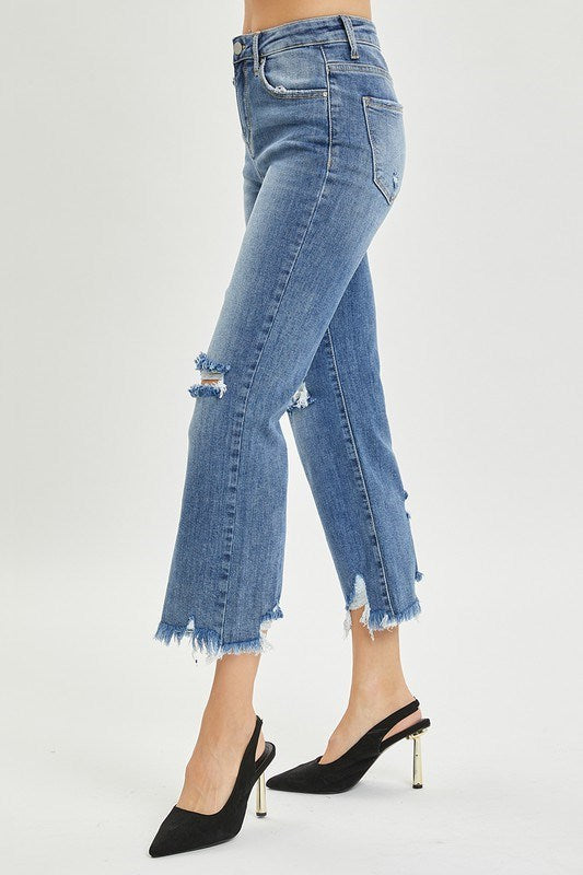 Miami High Waisted Risen Denim