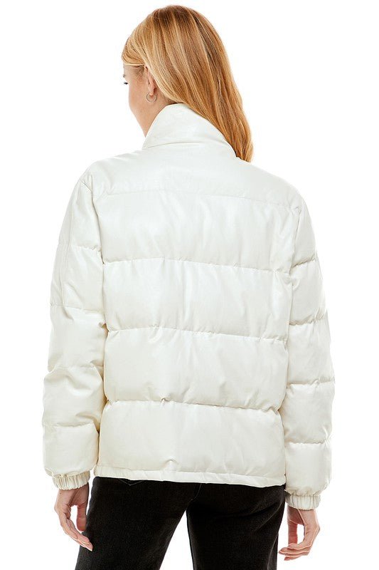 Basic N Chic Puffer Jacket - Brynn & Rae Boutique