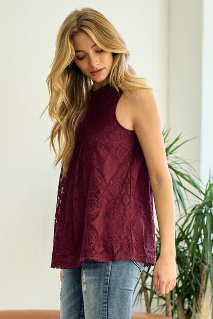 Beauty n' Lace Top - Brynn & Rae Boutique