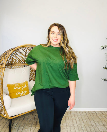 Edgy Boyfriend Tee (XS-XL Curvy Babe Friendly) - Brynn & Rae Boutique