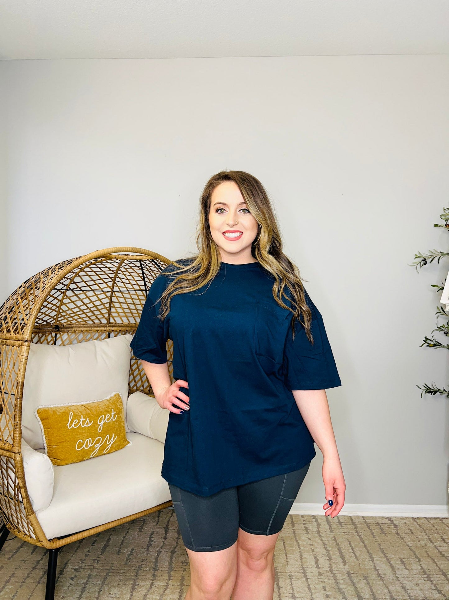 Edgy Boyfriend Tee (XS-XL Curvy Babe Friendly) - Brynn & Rae Boutique