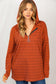 Fallin' For You Quarter Zip Pullover (S-XL) - Brynn & Rae Boutique