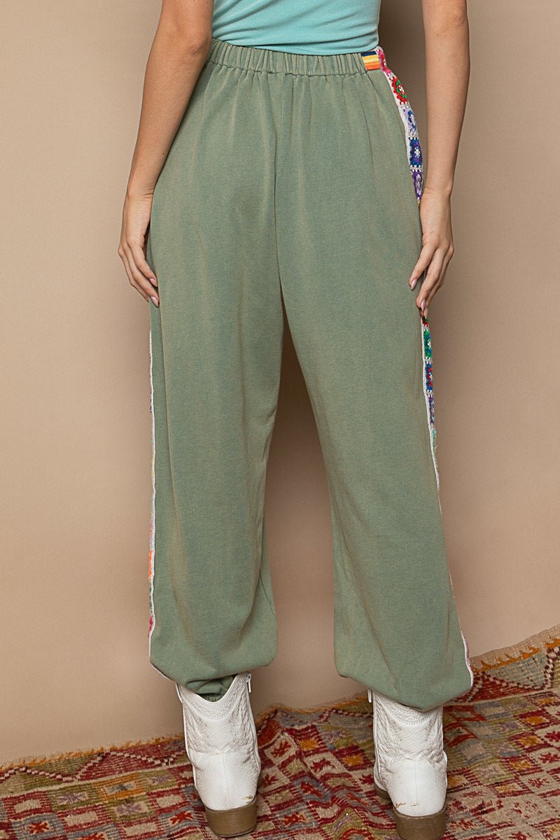 Feelin' Pine Crochet Joggers - Brynn & Rae Boutique