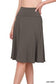 Women's Just Dance Solid Skirt - Brynn and Rae Boutique