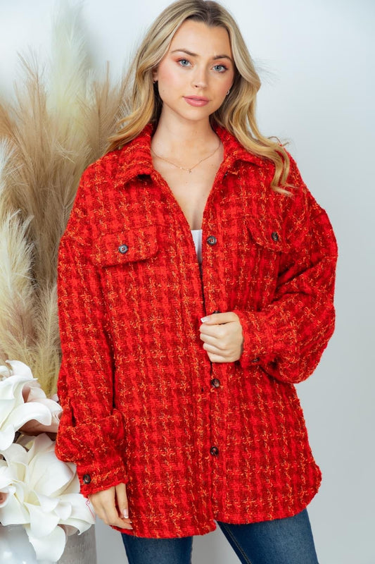 Scarlet Wool Jacket (S-XL) - Brynn & Rae Boutique