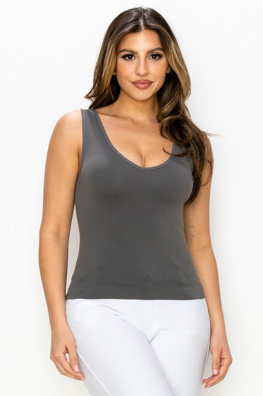 Seemingly Seamless Tank Top - Brynn & Rae Boutique