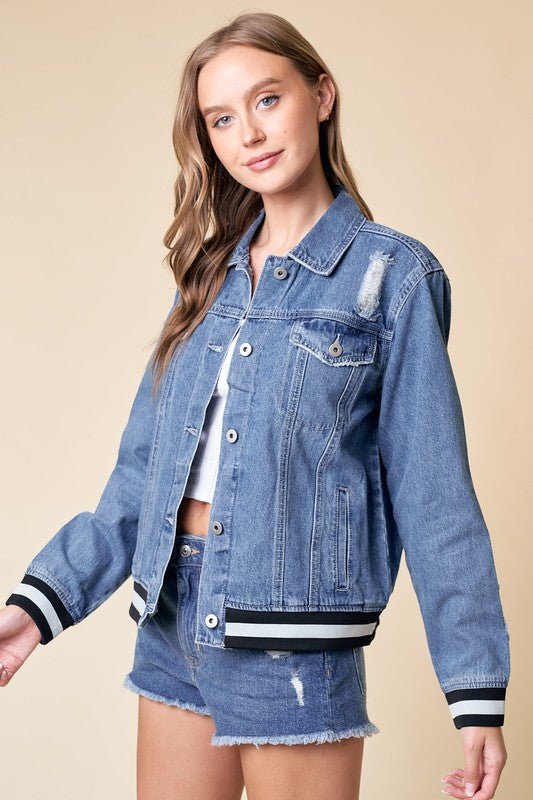 Too Cool for School Jacket - Brynn & Rae Boutique